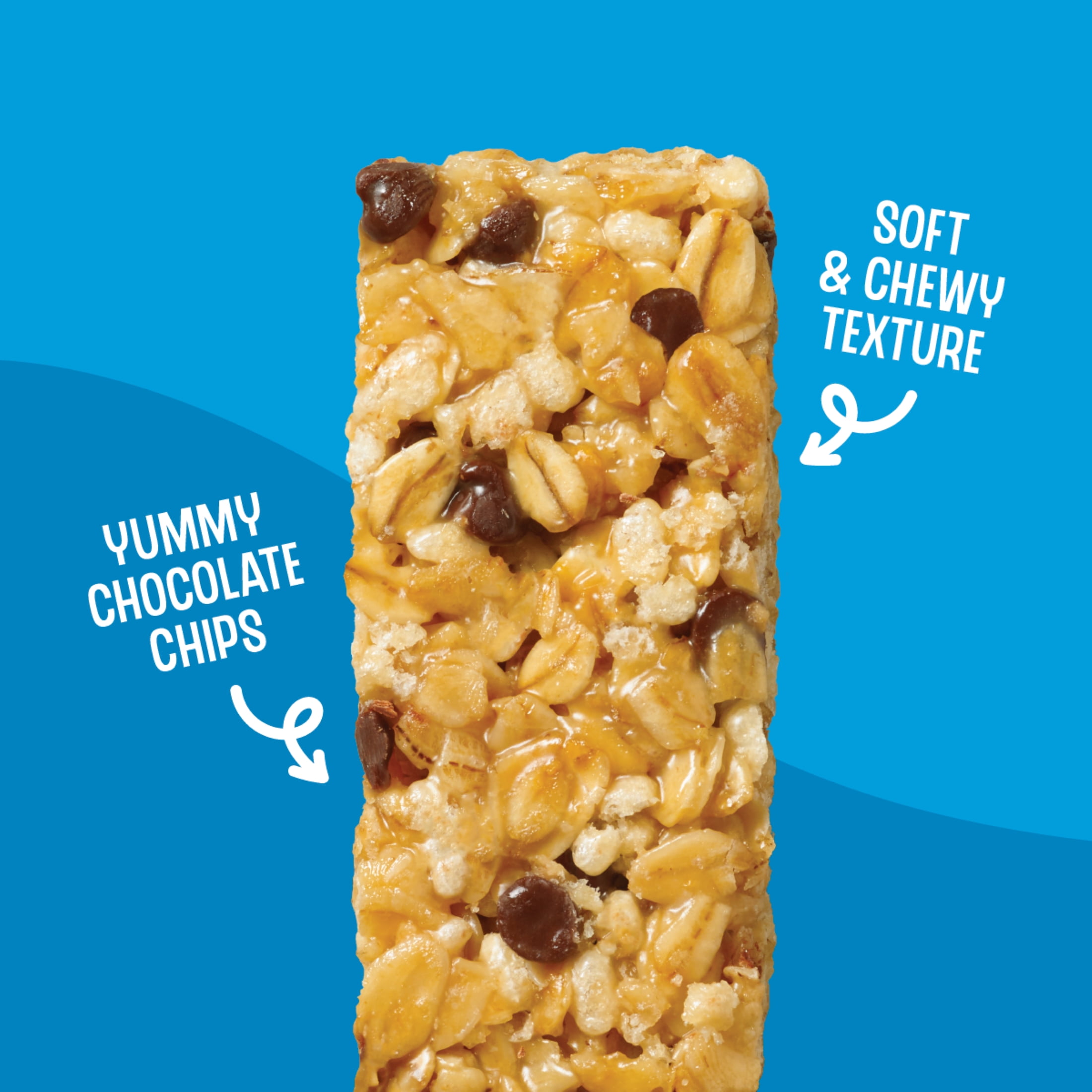 Sunbelt Bakery Chocolate Chip Chewy Granola Bars, 60 Bars (6 Boxes), 63.36 oz