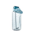 thumbnail image 1 of Botella de agua deportiva de 2,2 l con marcador de tiempo motivacional, a prueba de fugas, sin BPA, a prueba de fugas, apta para deportes, senderismo, escuela, oficina, al aire libre, 1 of 5