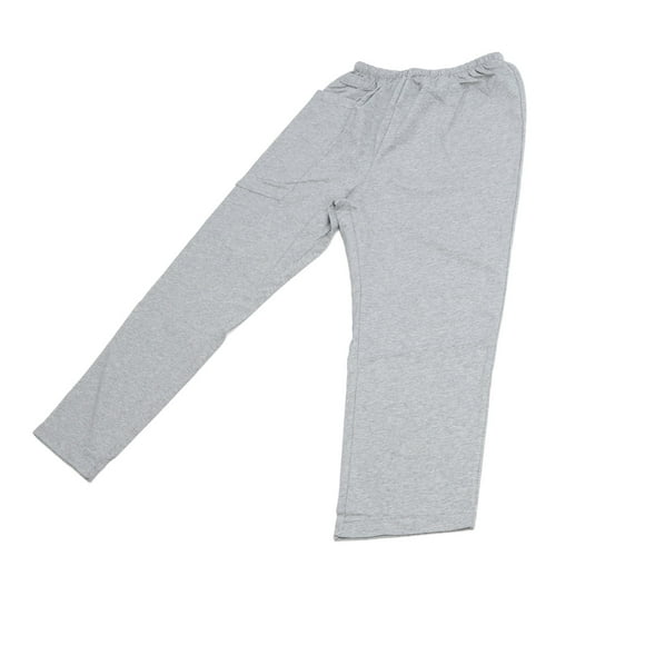 Catheter Leg Bag Pants for Elderly with Large Pocket, Restrain Tube Design, Cotton Knitted Fabric for Bladder Stoma Incontinence Care Urine Bag Pants Long Urine Bag Pants Catheter