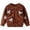 S10-Coffee, variant on Rhuody Girl'S Sweater Crewneck Sweaters Long Sleeve Cartoon Graphic Top Basic Winter Wear 3-4 Years Bu1
