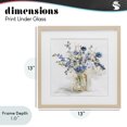 thumbnail image 4 of Stupell Industries Cottage Spring Floral Dollops Birch Framed Print Under Glass, 13 x 13, by Carol Robinson, 4 of 8
