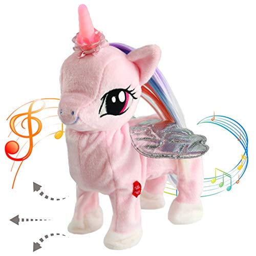 glow unicorn plush