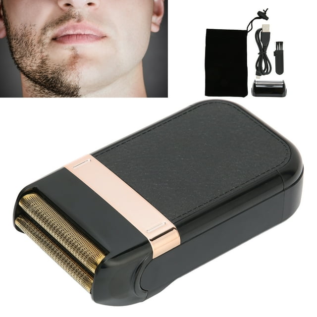 Recortador de aluminio, Cuchilla de Cuchilla Desmontable Profesional Con Cepillo de Limpieza para Hombres para Peluquería Para El Hogar
