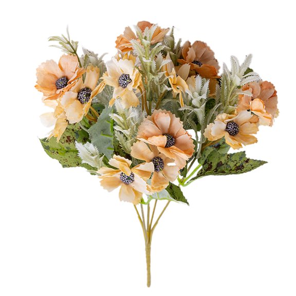 Cinvoph Artificial Flower Silk Fake Flowers Bouquet for Indoor Vase Wedding Decoration Table Centerpieces