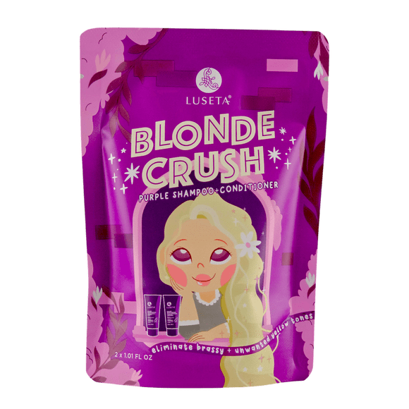 Set de viaje Luseta Blonde Crush Color Brightening 30 ml x2