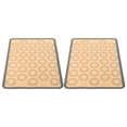 thumbnail image 3 of 2PCS Premium Antiadhésif Tapis de Cuisson en Silicone, Macaron Tapis de Cuisson Résistance à la Température Tapis de Cuisson en Silicone Accessoire de Cuisine, 3 of 8