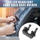 thumbnail image 2 of H7 Low Beam Car LED Headlight Lamp Bulb Base Holder Adapter Socket Retainer para Ford Focus Fiesta Mondeo High Beam Light Black 1 par, 2 of 7