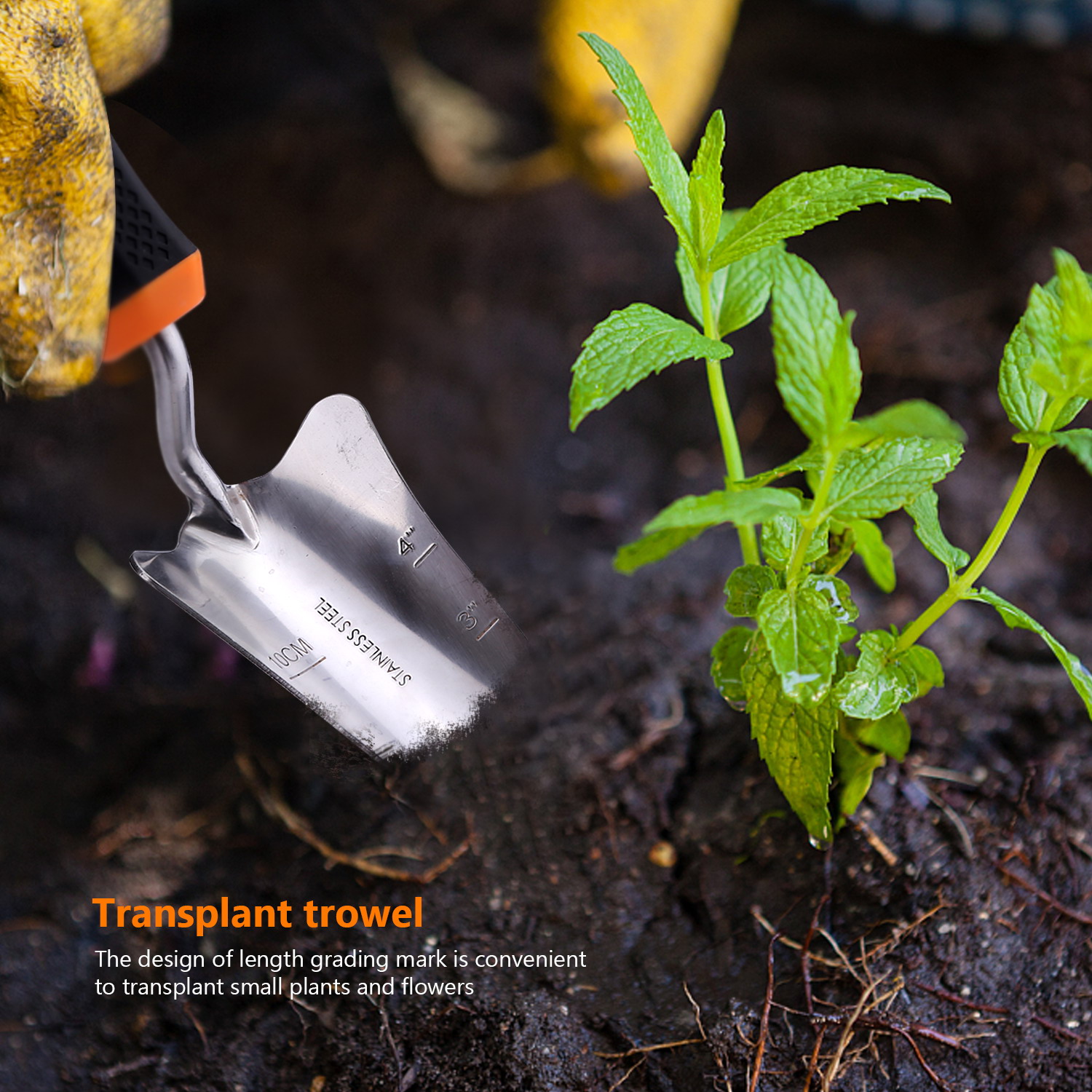 Buy TACKLIFE Garden Tool Set, 3 Piece Stainless Steel Heavy Duty