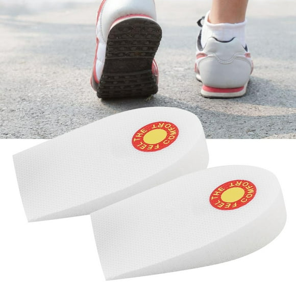 Herwey Heel Lift Insert,Heel Lift Insert Shoes Insole Height Increase Insert for Men and Women , Breathable Height Increase Insert