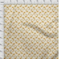 thumbnail image 3 of oneOone Cotton Silk Mustard Yellow Fabric Koi Fish Ocean Sewing Craft Projects Fabric Prints By Yard 42 Inch Wide, 3 of 4