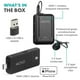thumbnail image 2 of Micrófono Lavalier Inalámbrico Movo USB-C para Android e iPhone 15 con Transmisión de 2,4 GHz y Adap, 2 of 7