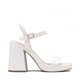 thumbnail image 2 of Sandalia DREAM PAIRS Giselle Blanca con Tacón Bloque Grueso 11 cm, 2 of 6