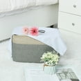 thumbnail image 6 of Storage Bin Basket Foldable Laundry Bin Box Organizer for Bedroom, 6 of 6