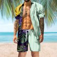 thumbnail image 1 of Vedolay Short Set For Men Casual Summer 2023 Mens Sport Set Summer Tops and Shorts Stylish Casual Sweatsuit Sets,White L, 1 of 5