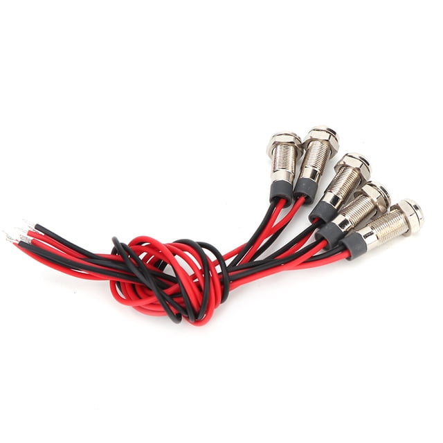Warning Lamp,5 Pcs LED Lamp Warning Indicator Light Smooth Operation