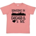 thumbnail image 3 of Inktastic Chicago Illinois Someone Loves Me Skyline Boys or Girls Toddler T-Shirt, 3 of 5