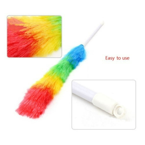 Practical Magic Anti Static Feather Duster Telescopic Handle Cleaning Product Tool