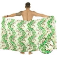 thumbnail image 2 of LA LEELA Men's Bath Trunk Swimwear Sarong Pareo Beach Wrap One Size Parakeet, Tropical Summer Vacation Party, 2 of 4