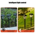 thumbnail image 5 of 2pcs Solar Lights Outdoor Waterproof, LED Solar Garden Lights, Square Outdoor Waterproof Rustproof Column Lights, Garden Decor for Yard, Patio, Landscape, Planter, Walkway, 5 of 6