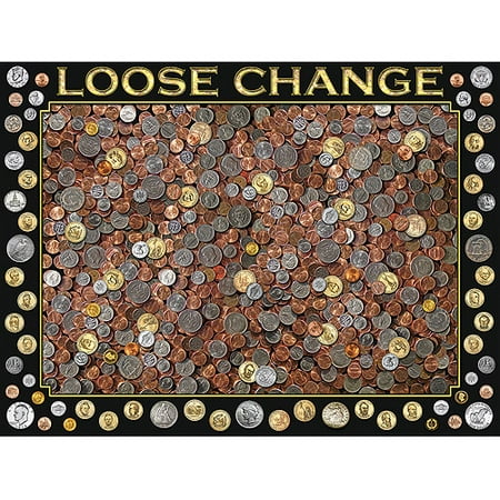 White Mountain Puzzles Coin Collector Jigsaw Puzzle, 550-pieces