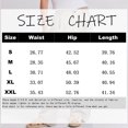 thumbnail image 2 of WTOBBY Women's Linen Casual High Waist Wide Leg Straight Cotton Button Trousers with Comfortable Fit for Fashionable Summer Outfits ,Navy 2XL, 2 of 6