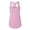 Lilac, variant on Next Level Apparel 1533 - Ideal Racerback Tank