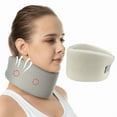 thumbnail image 2 of Neck Stretcher Cervical Brace Traction Medical Devices Orthopedic Pillow Collar Pain Relief Orthopedic Pillow Device Tractor (Navy,L(40-46cm)), 2 of 7