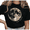 Black-1, variant on UNISHE Women's Vintage Full Moon Copy Moon Joy Dark Academia Celestial Graphic Short Sleeve T-shirt Relaxed Fit