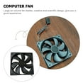 thumbnail image 3 of HEANUJJ fans for pc Computer Fan Black for Heat Management 1Pack, 3 of 8