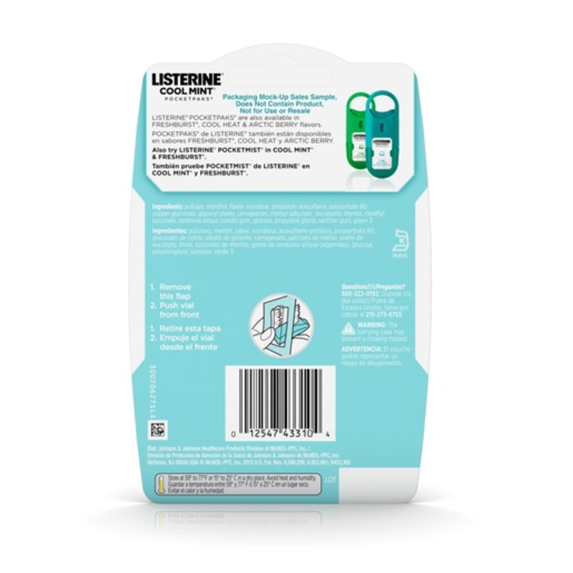 Listerine® Cool Mint® PocketPaks® Breath Strips, 24 ct - Fry's