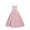 Pink, variant on Fozruso Girls' Summer Dresses Elegant Solid Satin Girls Tank Dress With Slit For Ages 8 12 Sleeveless Party Midi Gown For Kids,8-9 Years