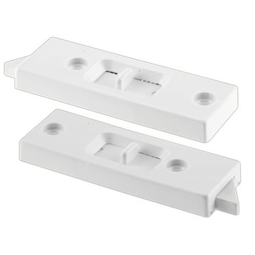 Prime-Line Window Tilt Latch Left Aluminum White 1 / Set