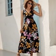 thumbnail image 2 of Leopard Print Pattern Sleeveless Dress Woman Fashion Long Dresses Women's Summer Suit Dress 2025, 2 of 6