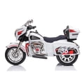 thumbnail image 5 of 12V Kids Motorcycle Electric Ride On Toy with 1.8-3.2 MPH Speed, Power Display, Music & Wireless Phone Connection, Large Storage Trunk, LED Headlight - 66LB Load Capacity for Toddlers & Kids, 5 of 9