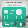 thumbnail image 5 of Tuya Smart Zigbee Button Wireless Scene Switch Multi-mode Single/double, 5 of 5