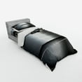 thumbnail image 3 of Ambesonne Grey Bedding Set 4 Pcs, Clockwork Science Modern, Queen, Grey, 3 of 3