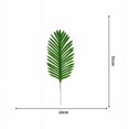 thumbnail image 2 of Planta artificial Planta de simulación de flores falsas Sanweikui planta verde monolítica decoración de paisajismo de pared de boda girasol de hoja verde (cinta de 51 cm Sanweikui (verde claro)*20) JM, 2 of 5