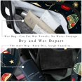 thumbnail image 4 of Christmas Multifunctional Sports Bag for Basketball, Carry-on, Yoga, and Gym - Size 17.7 Inches, with Interior Zipper Pocket and Large Capacity, 4 of 6