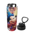 thumbnail image 2 of Botella de agua aislada deportiva de Mickey Mouse, de acero inoxidable, portátil, para exteriores, moderna, para viajes, fitness, estudiantes, talla única., 2 of 7