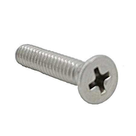 

FixtureDisplays® 10-24 X 1 Stainless Flat Head Machine Screws Full Thread Phillips Drive Stainless Steel 18-8 Machine Thread 315148