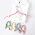 thumbnail image 4 of 8pcs / Set Cintres Pliants Portables Voyage Garde-Robe de Séchage Rack, 4 of 7