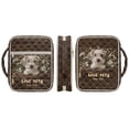 thumbnail image 2 of Xoenoiee Schnauzer Daisy Flower Pattern Large Bible Bag for Women, Quilted Scripture Tote Bag with Zipper Closure and Handle, Multifunction Bible Cover Case for Church Study Travel, 2 of 7