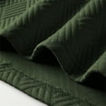 thumbnail image 4 of Adult Polo Tees for Men Long Sleeve Button Polo Tees Basic Green TShirts for Men, 4 of 4