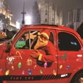 thumbnail image 4 of Christmas Bulbs Reflective Fridge Magnets Decals Set For  Holiday Birthday Cars Mailbox, 4 of 9