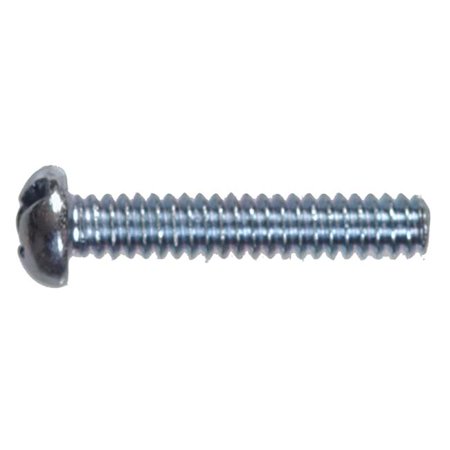 

90290 10-32 x 0.375 in. Zinc Plated Combination Phillips Slotted Round Head Machine Screw