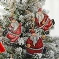 thumbnail image 4 of decor hanging,10cm Wrought Iron Pendant Christmas Decorations Colorful Hand Painted Decorative Christmas Tree Pendant, 4 of 8