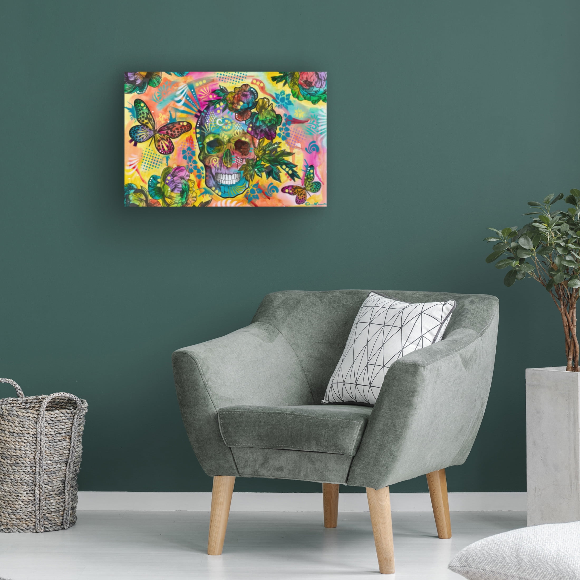 Canvas Wall Art - Dean Russo 'The Circle of Life' Wall Art for Living Room, Bedroom, or Office Décor by Trademark Fine Art - 32 x 22 Inches