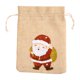thumbnail image 1 of 20x14cm 5D DIY diamante pintura Navidad lino bolsa de regalo dibujos animados para decoración del hogar, 1 of 7