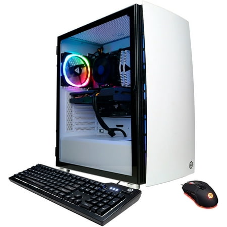 CyberPowerPC Gamer Xtreme Gaming Desktop, Intel i5-11400F, 500GB SSD, 16GB Memory, NVIDIA GeForce RTX 2060, Windows 11
