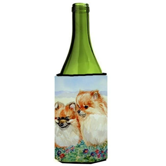 Pomeranian Wine bottle sleeve Hugger